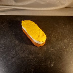 Mini slof sinaasappel citroen