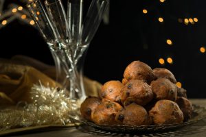 Oliebol gevuld