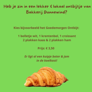 Goedemorgen Ontbijt 1 persoon