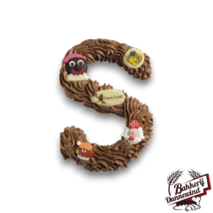 Chocoladeletter melk of puur klein