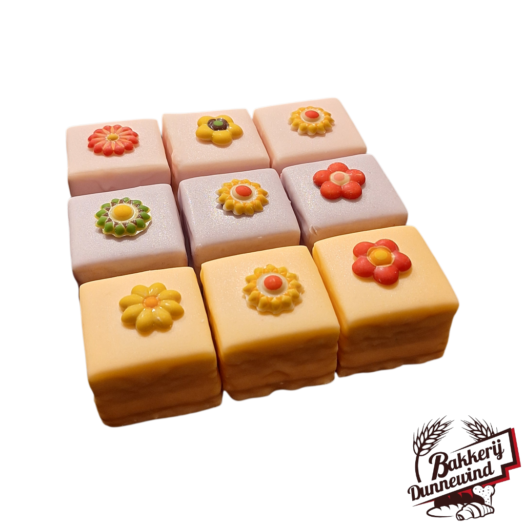 Fruit Petit Fours 9 stuks